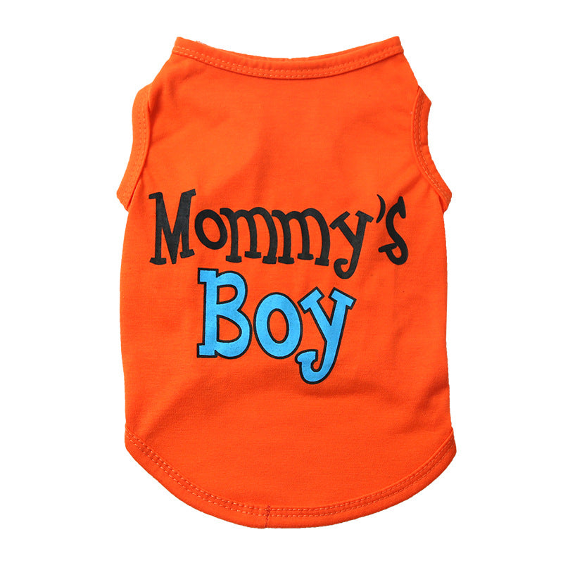 "Mommy's Boy" Pet Shirt